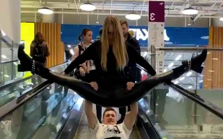 Špaga koja je izazvala pometnju na aerodromu
