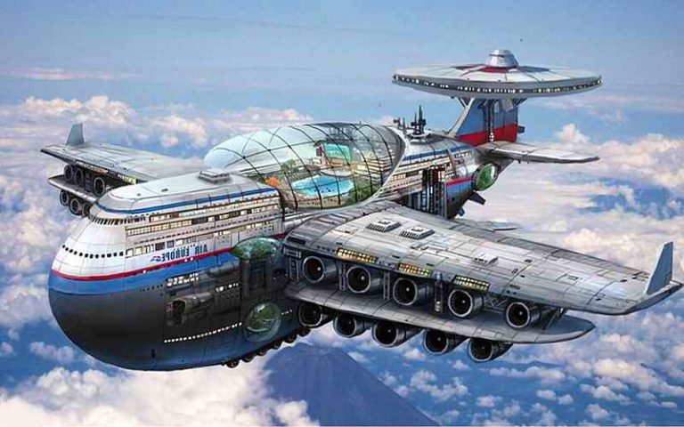 Leteći avion hotel koji nikada neće sleteti na Zemlju