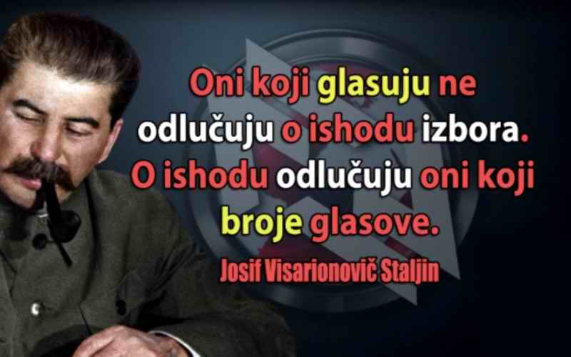 KADA ĆE SE POKLOPITI VOLJA NARODA SA IZBORNIM REZULTATIMA